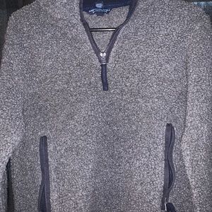 Fuzzy American eagle hoodie